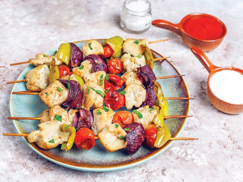 Grilled Vegetable Skewers