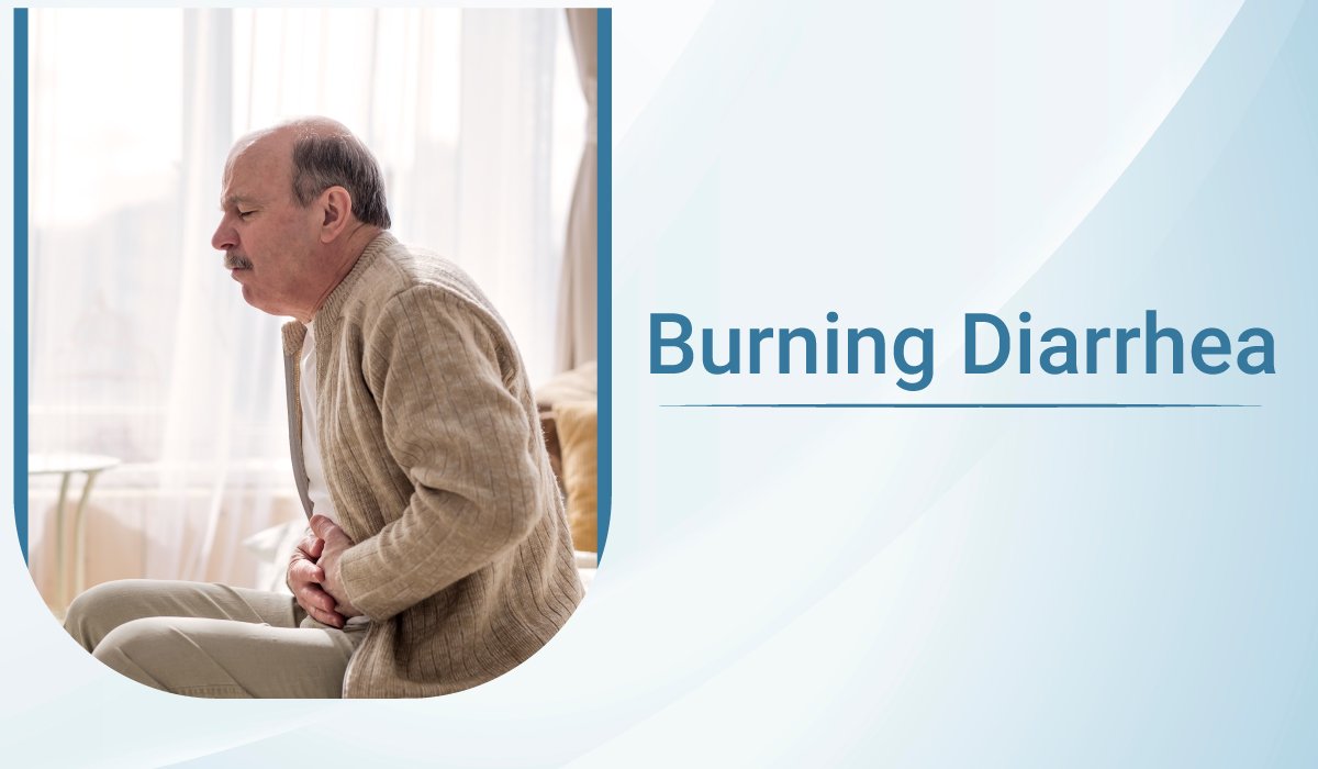 What is burning diarrhea and how to prevent it?